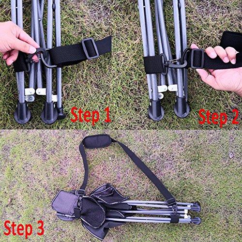 RORAIMA Ajustable Shoulder Straps 79" 1.5inch Nylon Fabric with 2 1 inch Nylon tie Down Straps - Thumbnail 4