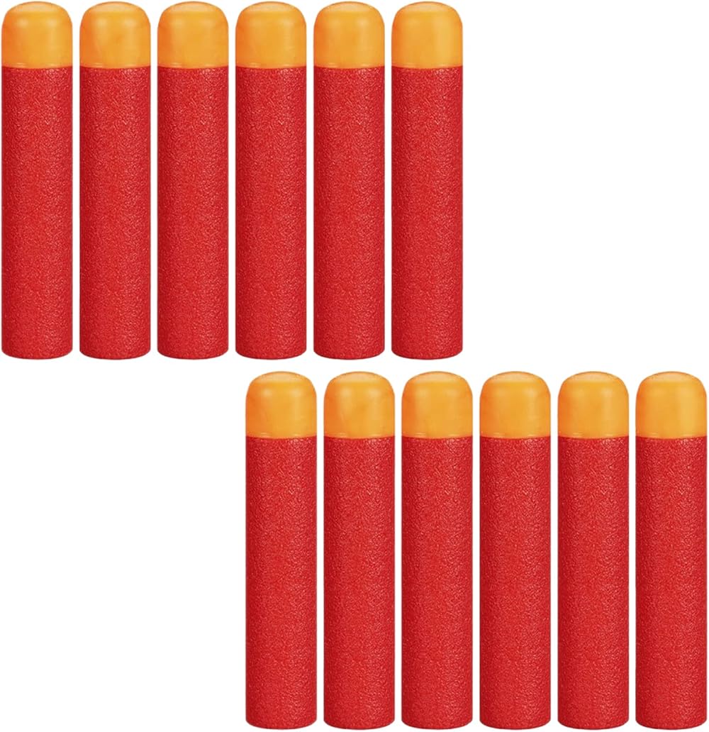 YAAVAAW 2pcs Bandolier Wrist Strap + 50pcs 7.4cm Blue Refill Darts for Nerf