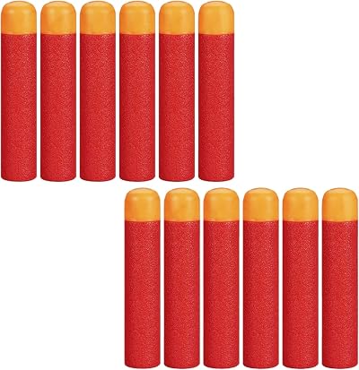 YAAVAAW 2pcs Bandolier Wrist Strap + 50pcs 7.4cm Blue Refill Darts for Nerf