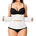 Nebility Waist Trainer for Women Corset Shapewear Tummy Control Segmented Waist Cincher Workout Girdle