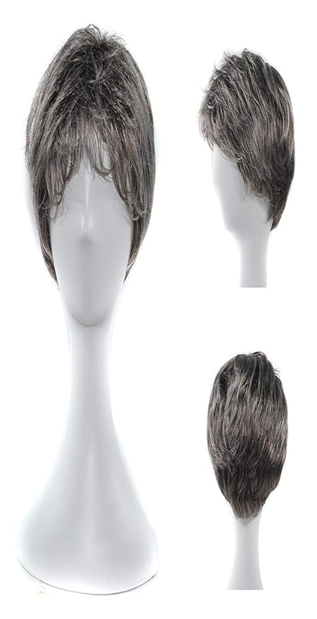 Conlanex Women S Hair Wig False Wig Fashion Wigs New Old Lady Men