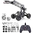 VANLINNY Smart Robot Arm Kit,2-in-1 Science Kits with 4-DOF Robotic Car,Electronic Programming DIY Toy for Kids Ages 8+,Promotes STEM Interest in Science,Technology,Best Birthday Gifts for Boys/Girls.