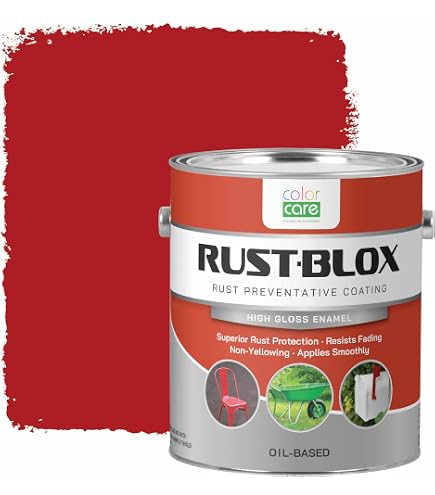 Rust-OLEUM 242257 Professional Gallon Safety Red Protective Enamel