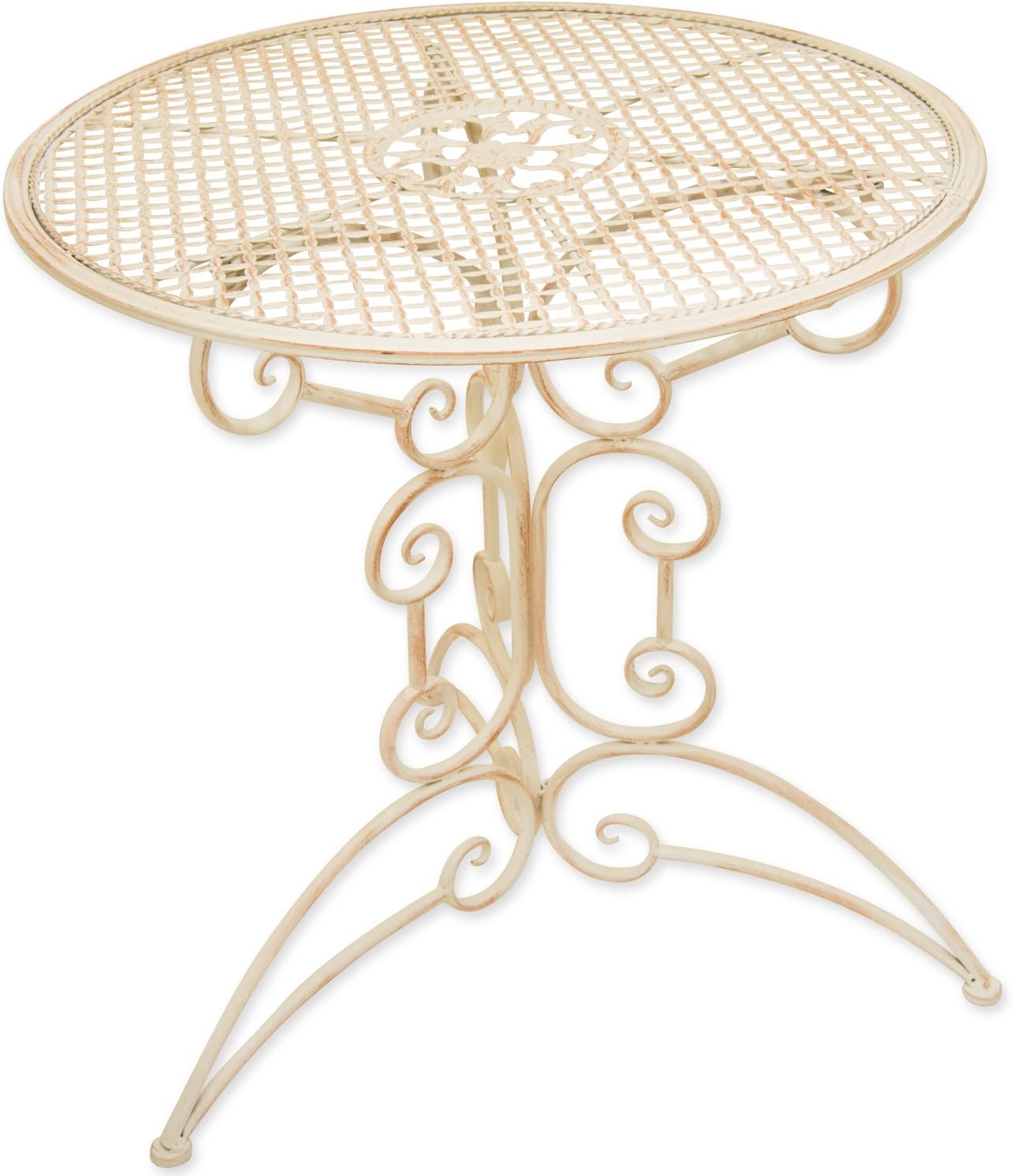 Woodside Small Round Outdoor Metal Coffee Table Garden Furniture Amazon.co.uk Garden & Outdoors