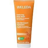 Weleda Hydrating Sea Buckthorn Body Wash, 6.8 Fluid Ounce, Gentle Plant Rich Cleanser with Sea Buckthorn and Sesame Oils