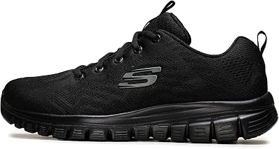 Graceful Get Connected Regular, Zapatillas Mujer, Black Mesh Trim, 39 EU