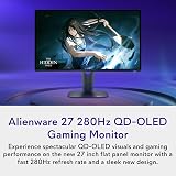 Alienware AW2725D 27 Gaming Monitor QD-OLED 280Hz 0.03ms HDR True Black 400 view 2