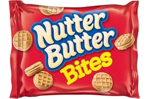 NABISCO Nutter Butter Peanut Butter Bites, 1-Ounce Bags (Pack of 24)