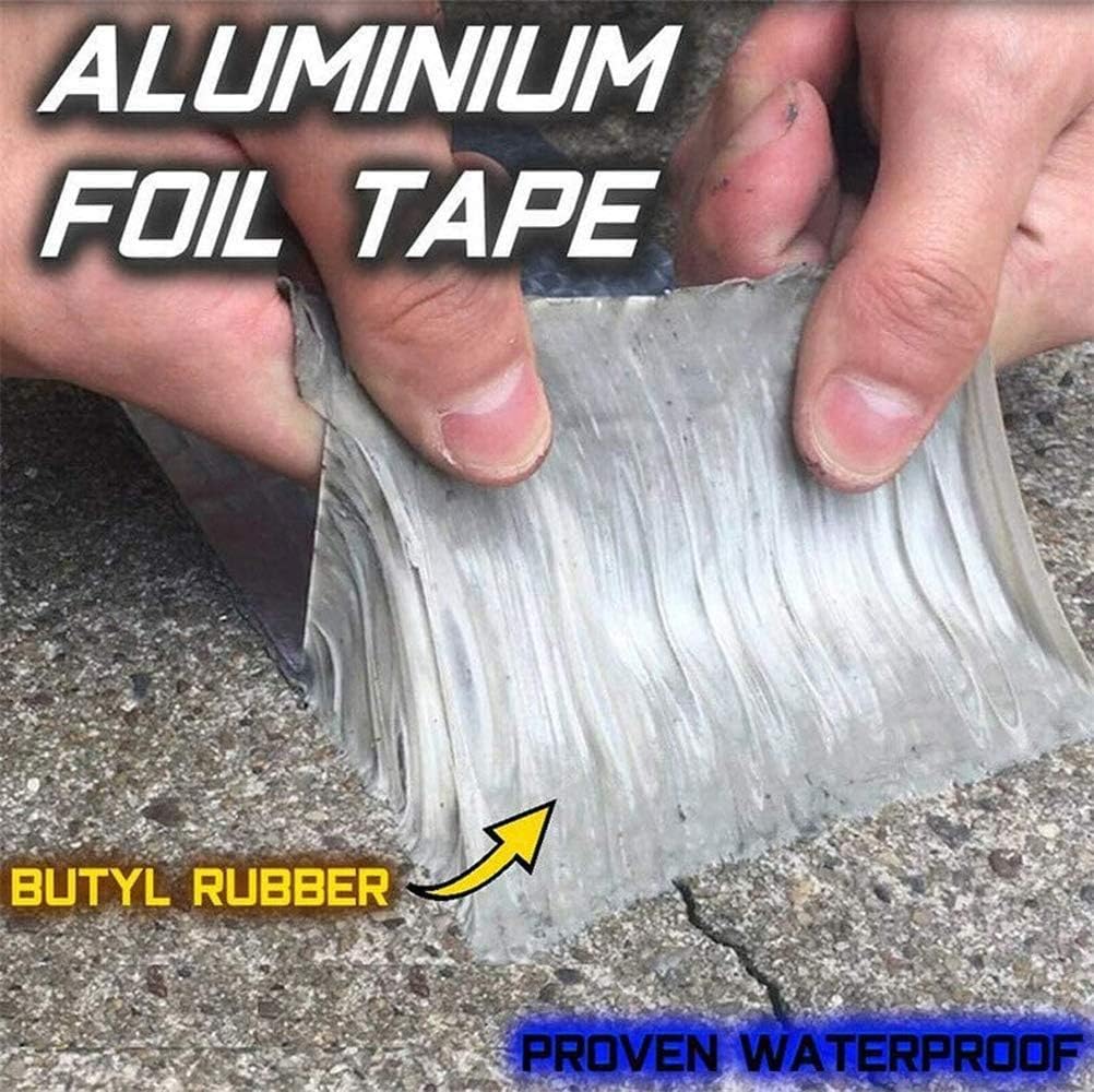Powerful Magical Repair Tape Mend Any Leak and Crack, Aluminum