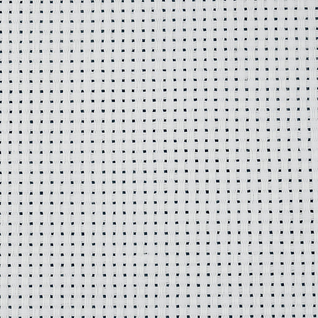 Aida Fabric, W: 150 cm, white, 3 m