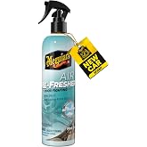 Meguiar&rsquo;s Air Re-Fresher Odor Fighting Spray, New Car Scent 8 Oz | Car Odor Eliminator Mist Refreshes Car Cabin Air For Sedan, Suv, Truck, Van