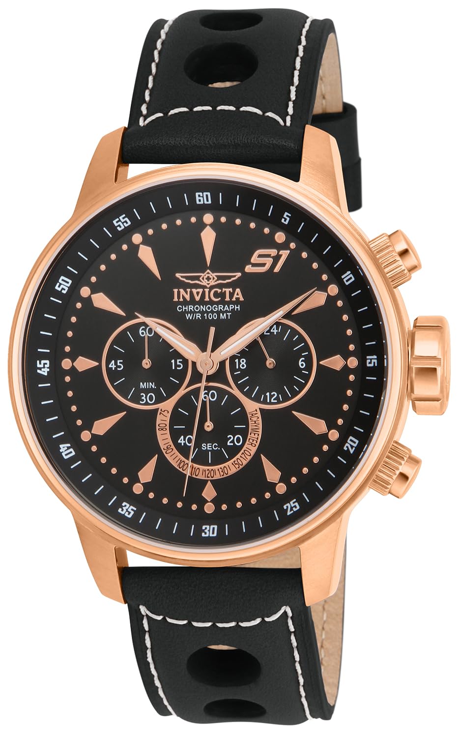 Invicta S1 Rally Stainless Steel Men's Quartz Watch - 48mm