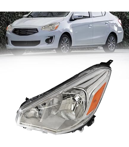Amazon.com: Compatible with Mitsubishi Mirage Headlight Lamp 2014