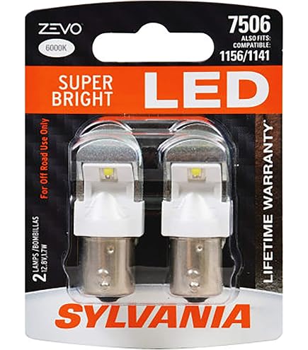 Amazon.com: SYLVANIA - 7528 ZEVO LED White Bulb - Bright LED Bulb