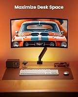 ErGear Single Monitor Arm Desk Mount 13-34 inch VESA 75/100 kg 10 view 6