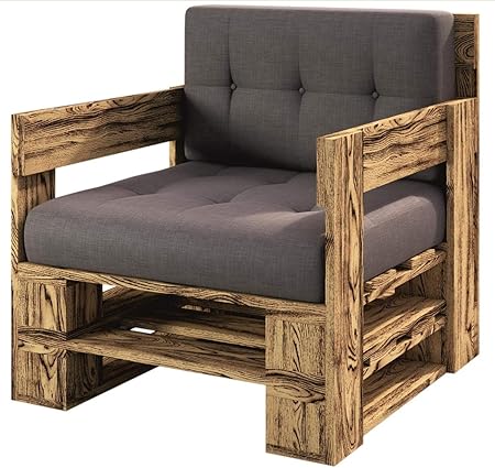Amazon De Sunnypillow Palettenmobel Europaletten Indoor Und Outdoor Lounge Gartenmobel Holz Gartenmobel Set Lounge Mobel Terrasse Balkon Loft Stil Paletten Palette Geflammte Sessel 80 X 80 Cm Hohe 30 Cm