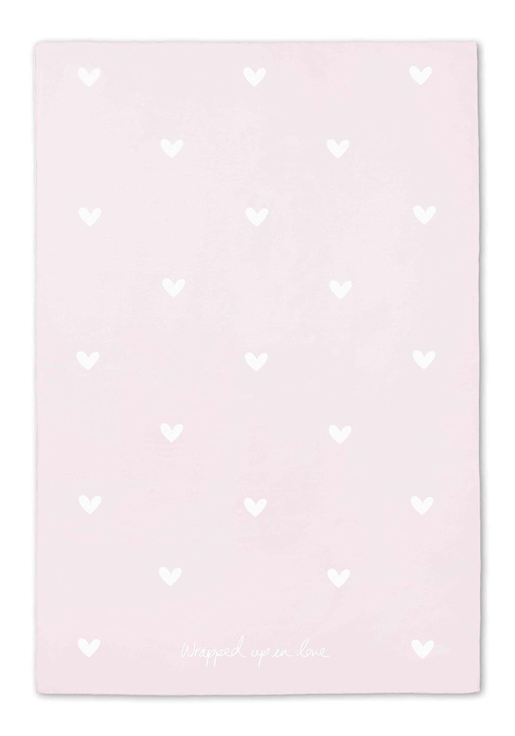 personalised pink blanket