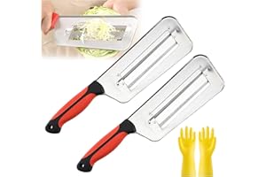 1/2pcs Shredder Knife, Stainless Steel Shredder Knife, Dual Blade Julienne Cutter, Stainless Steel Cabbage Shredders, Durable