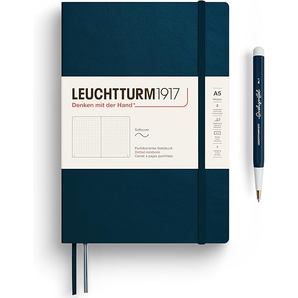 Amazon.com : LEUCHTTURM1917 - Notebook Softcover Medium A5-123