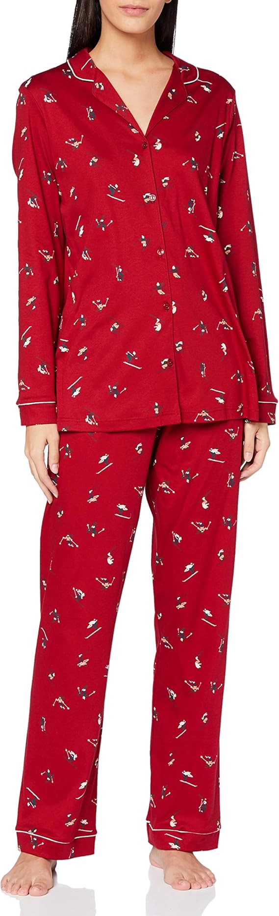 Calida Women's Winter Dreams Pajama Set Amazon.co.uk Clothing