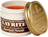 Layrite Superhold Pomade 120g Water Soluble High Hold Medium Shine Hair Styling view 2