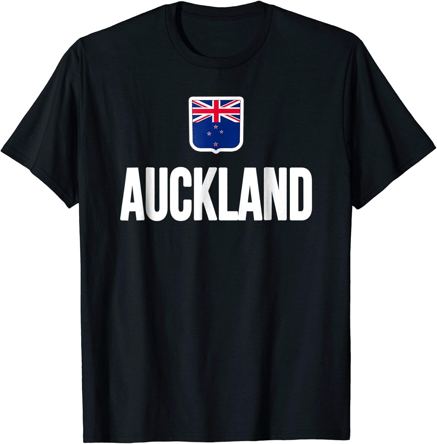 Men's Auckland New Zealand Tshirt Zealander City Flag Tee Kiwi XL Navy