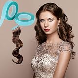 metagio Hair Extension Tape Tabs 2 Rolls 6 Meters Double Sided Blue view 7