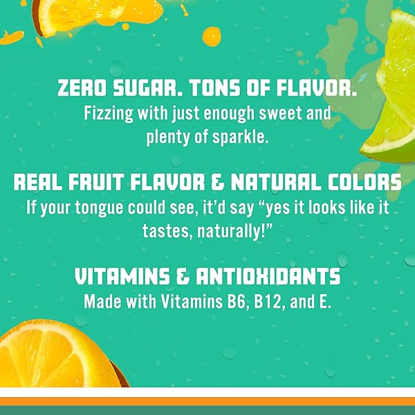 SPARKLING ICE, LEMON LIME SPARKLING WATER, ZERO SUGAR FLAVORED WATER, WITH VITAMINS AND ANTIOXIDANTS, LOW CALORIE BEVERAGE, 17 FL OZ (PACK OF 12)
