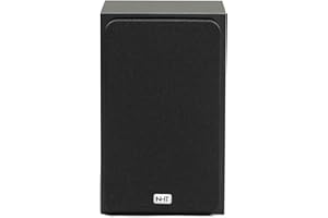 NHT SuperZero 2.1 Premium Home Theater Bookshelf Speaker - Clean, Hi-Res Audio | Sealed Box | Mini-Monitor | Single Unit, Gloss Black