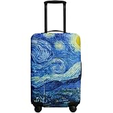 GalleryGlide Luggage Covers For Suitcase TSA Approved, Fits 18-32 Inch | Anti-Scratch & Dirt-Proof Elastic Spandex Suitcase Cover, Washable, Dustproof, Travel Protector