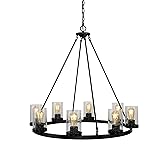 JONATHAN Y JYL7554A Pablo Ring 33.5" 8-Light
