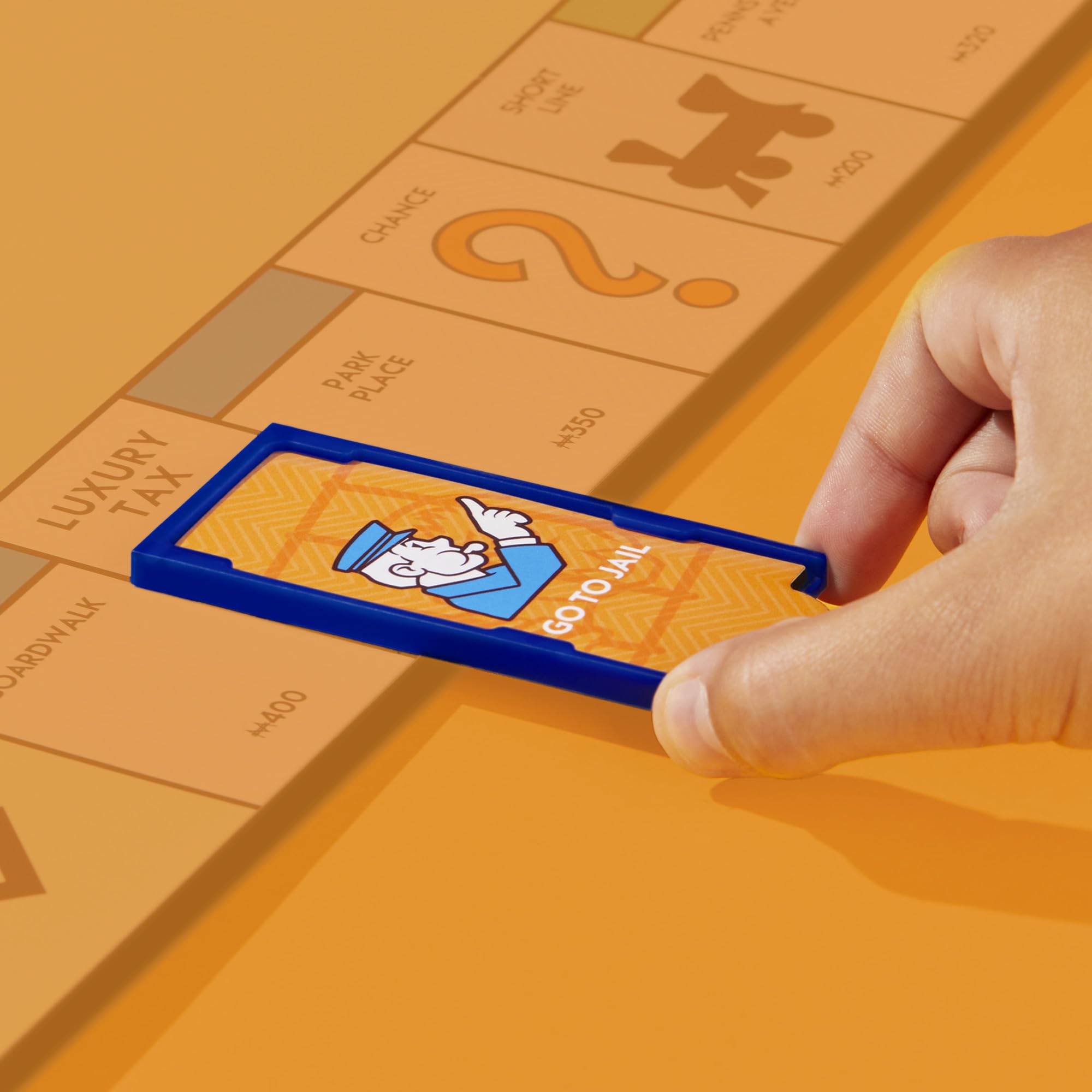 Monopoly Go to Jail Expansion | Add More Fun to Classic Monopoly Game and Play Faster | Ages 8+ | 2-6 Players | 40 Mins. | Family Board Games