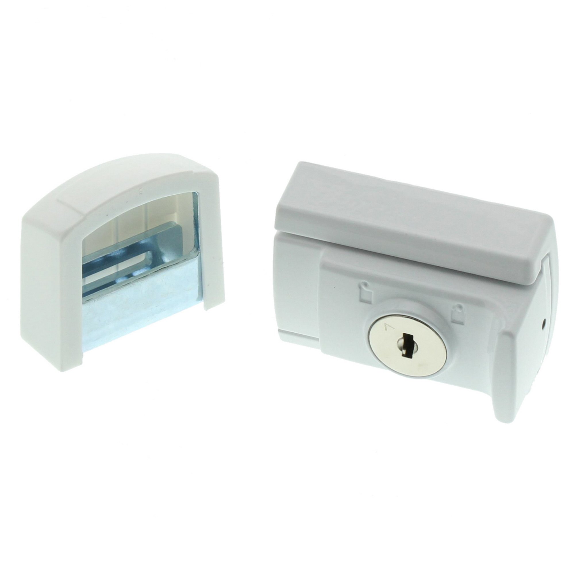 Burg-Wächter Winsafe WZ 60 W SB Window and Door Lock, 1 Piece, 45 x 80 x 36, White