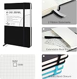 ISLAND A5 Squared Notebook 120gsm 180 Pages Hardback Grid view 4