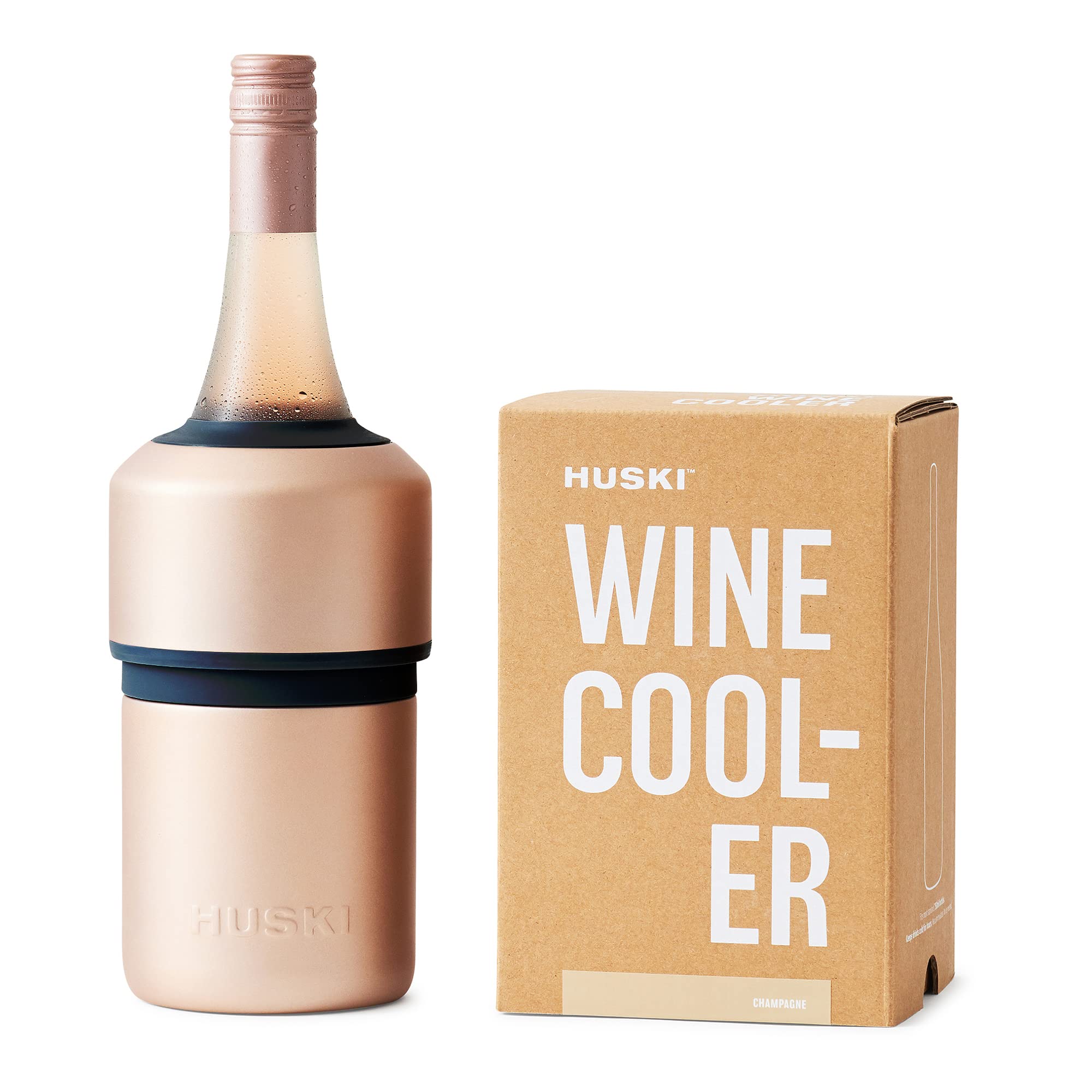 Huski Wine Cooler | Premium Iceless Chiller | Keeps Cold Up to 6 Hours | Award-Winning Design | for Wine Lovers