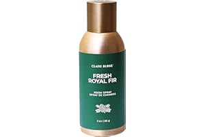 Claire Burke Fresh Royal Fir Air Freshener Spray, Crisp and Fresh Scent for Home and Bathroom, 3 oz, 1 ct