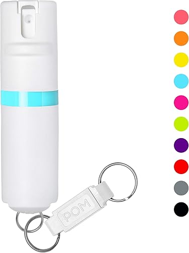 POM White Pepper Spray Keychain Model