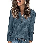 JomeDesign Womens Sweaters Long Sleeve Dressy Casual Tops Fall Outfits Fashion Clothes 2025 S-2XL