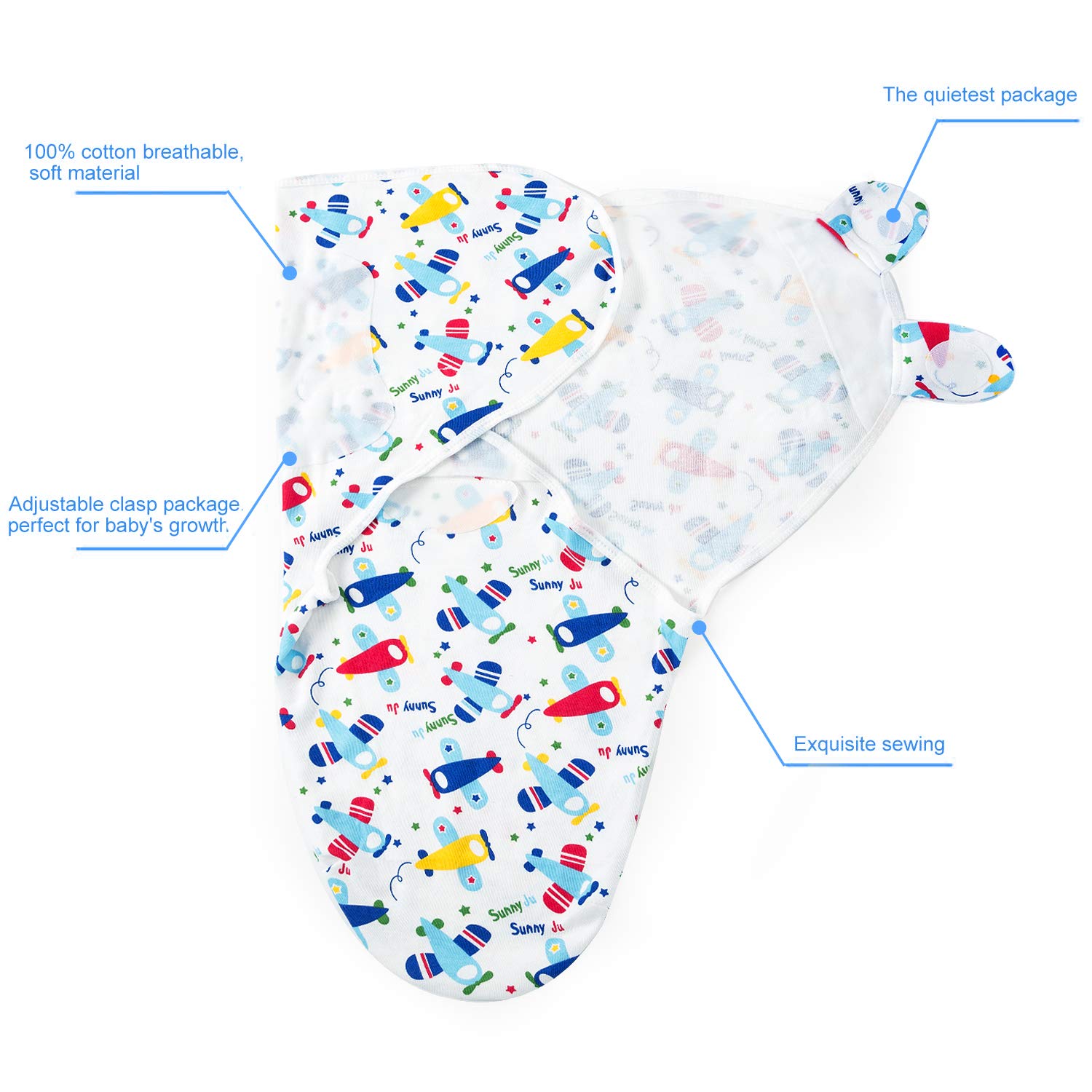 0 6 Mois Hbselect 2pc Couvertures D Emmaillotage 2pc Bonnets De Naissance Et 2pc Moufles De Protection 100 Coton Scratch De Protection Anti Griffures Bebe Fille Garcon Nid D Ange Unisex Couvertures D Emmaillotage Matelas Et Linge De