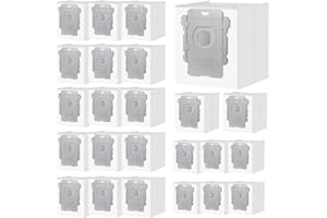 YETEE 24 Pack Replacement Vacuum Bags for iRobot Roomba i7 i7+ i3 i3+ i8 i8+ i4 i4+ i1 i1+ i6 i6+ j7 j7+ s9 s9+ i & s & j Series Clean Base Automatic Dirt Disposal Bags