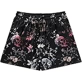 BOOMLEMON Mens Mesh Graphic Shorts Cool Casual Designer Streetwear Shorts Summer Athletic Running Basketball Short Pants