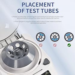 LACHOI Mini Centrifuge Machine 8000RPM 2800×g RCF