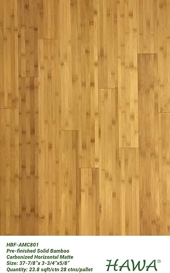 Carbonized Horizontal Bamboo Floor Amazon Com
