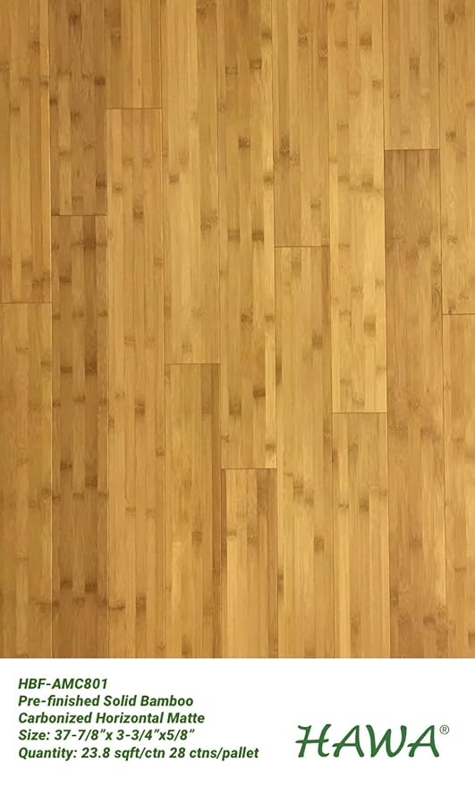 Carbonized Horizontal Bamboo Floor Amazon Com