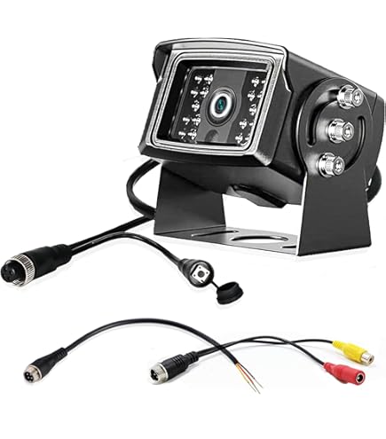 ASA Electronics VCMS155 Camera - White CMOS IR LED Backup Camera