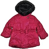 LONDON FOG Baby Girls Pink Sparkle Outerwear Coat