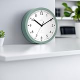 Acctim Nardo 20cm Radio Controlled Wall Clock Grey UK Model view 4