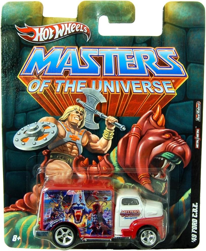 diecast masters mustang on Amazon Com Hot Wheels Masters Of The Universe 1 64 Scale Diecast Car 49 Ford C O E Toys Games