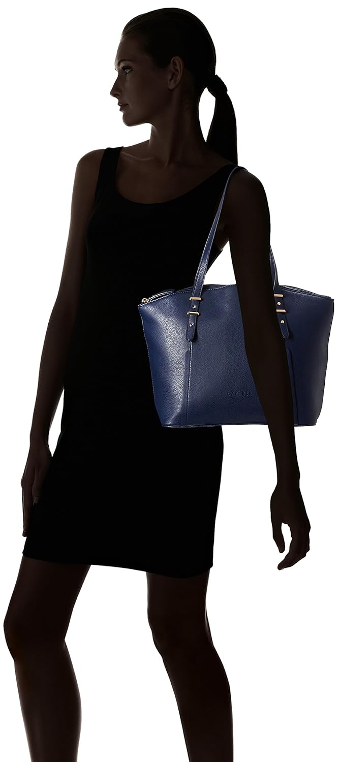 caprese women's satchel (midnight blue)