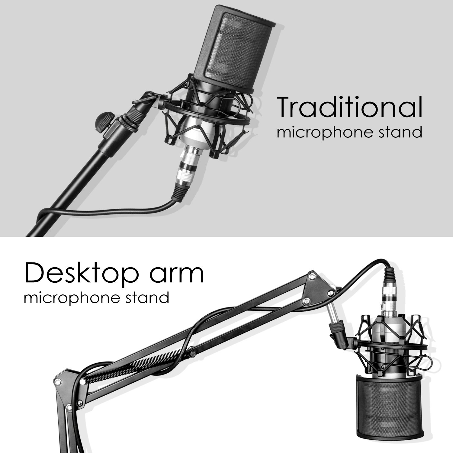 Review for Mugig Mic Shock Mount with Pop Filter for Vocal Recording an